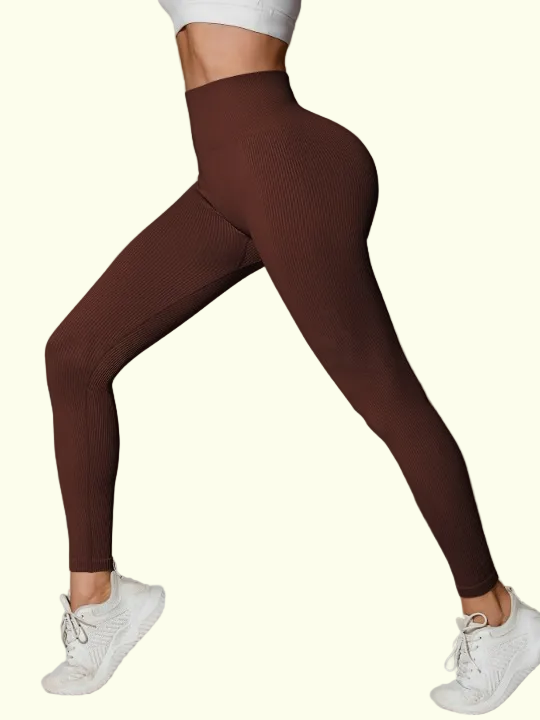 Nahtlose Hochtaillierte Bauchformer-Leggings