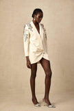 Éléna Blazer Dress – Ivoire