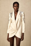 Éléna Blazer Dress – Ivoire