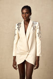 Éléna Blazer Dress – Ivoire