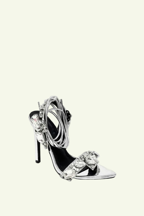 Strass-High Heels