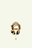 Strass High Heels - Gold