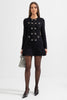 Siena Knit Dress – Schwarz