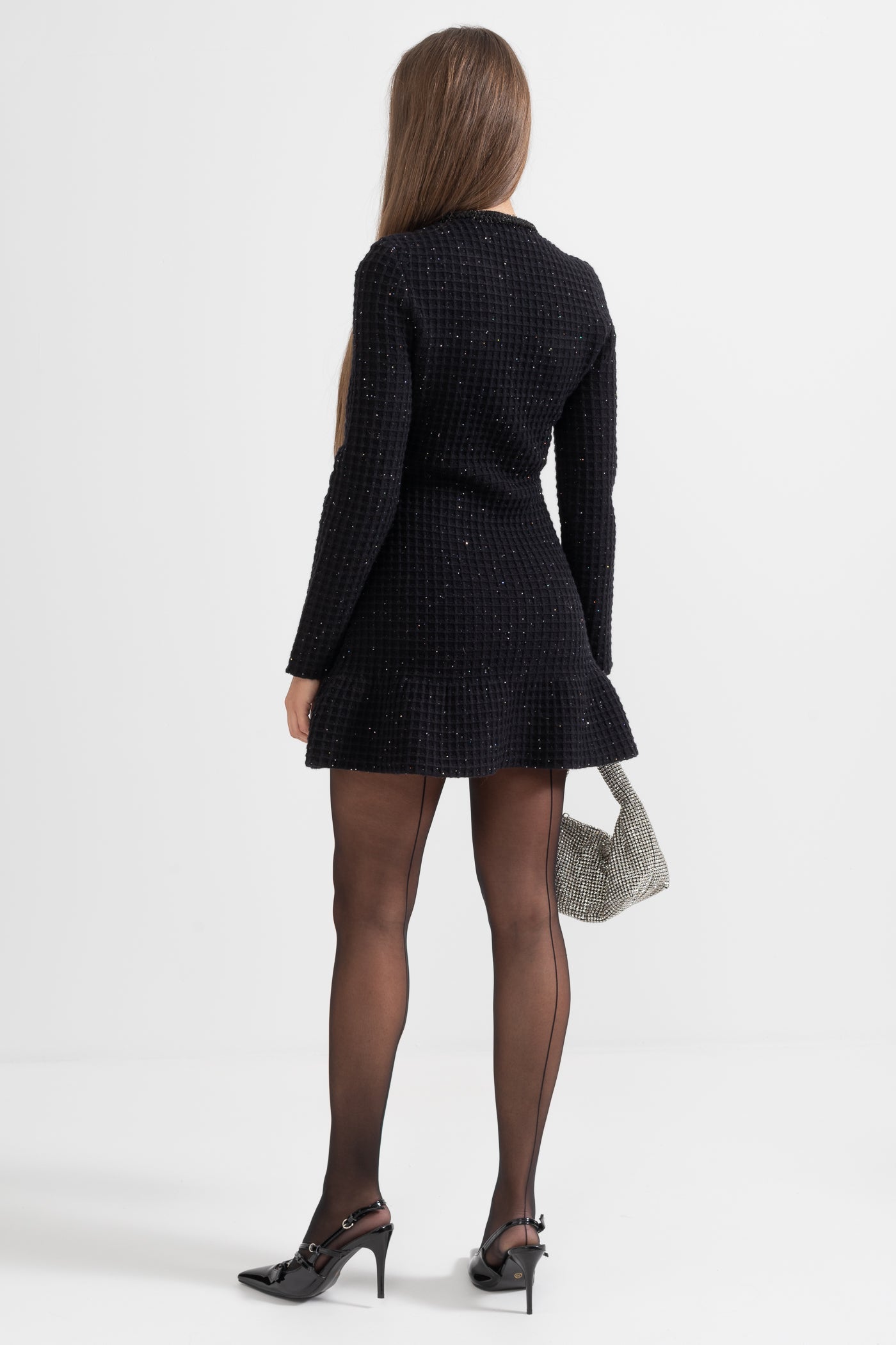 Siena Knit Dress – Schwarz