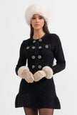Siena Knit Dress – Schwarz