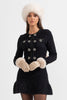 Siena Knit Dress – Schwarz