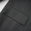Dianthe grauer Blazer mit Spitze-Details