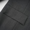 Dianthe grauer Blazer mit Spitze-Details