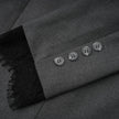 Dianthe grauer Blazer mit Spitze-Details
