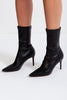 Ankle Stiletto Boots – Schwarz