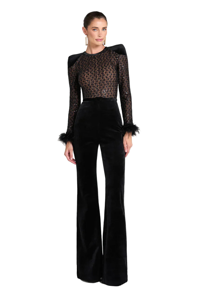NÉA – Eleganter Spitzen-Jumpsuit