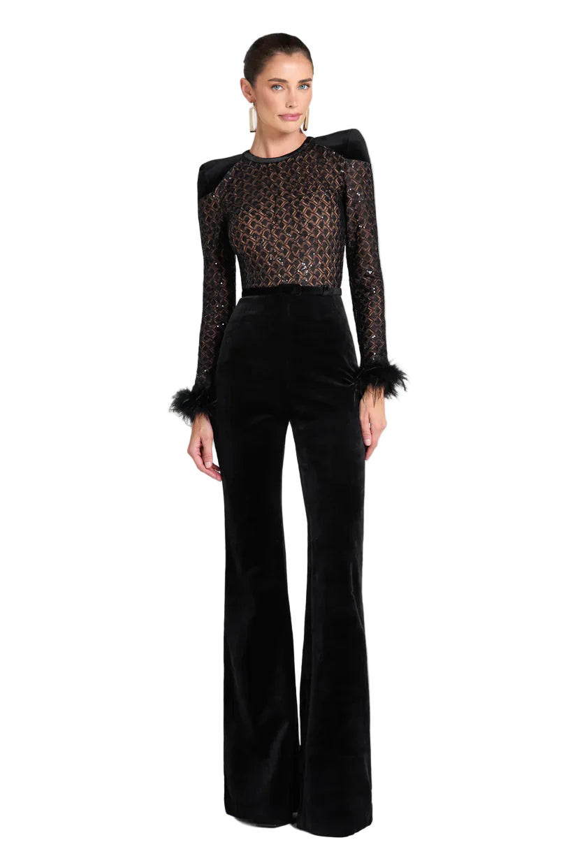 NÉA – Eleganter Spitzen-Jumpsuit
