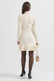 Giulia Strickkleid – Elfenbein
