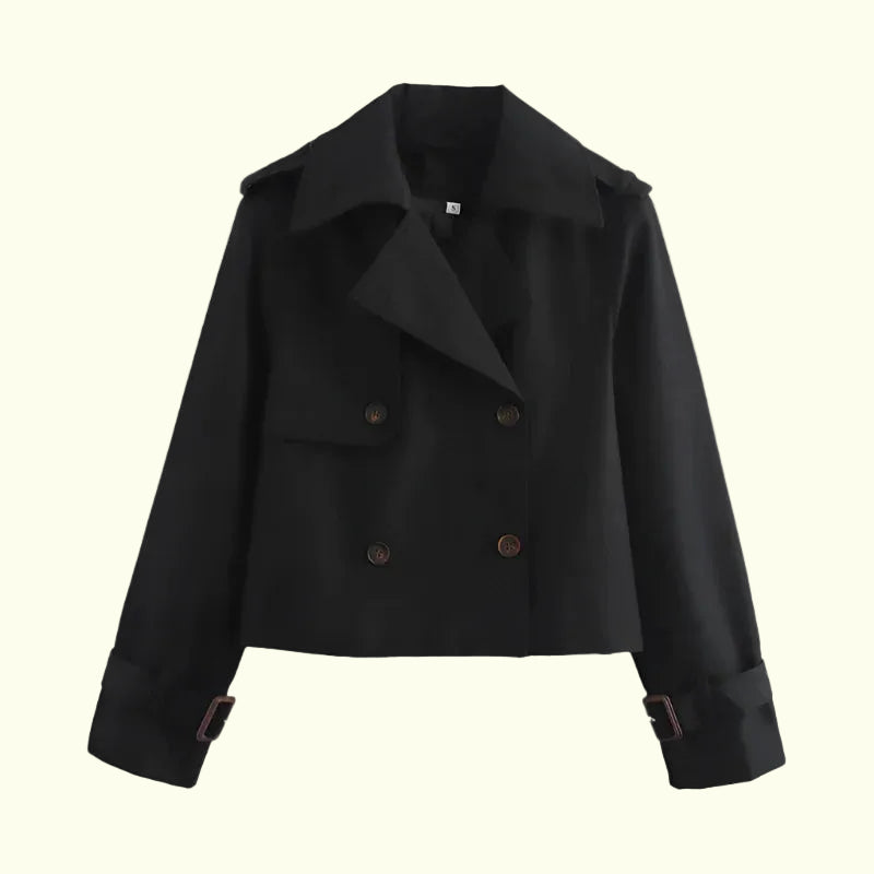 Elegant Vintage Trenchcoat für Damen