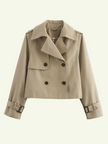 Elegant Vintage Trenchcoat für Damen