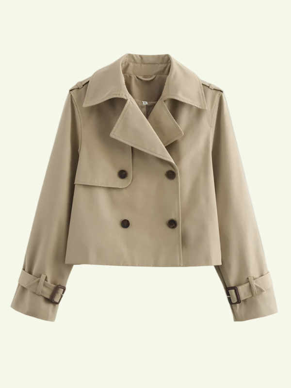Elegant Vintage Trenchcoat für Damen