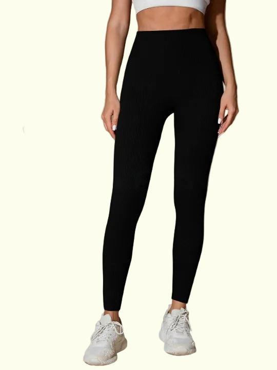 Nahtlose Hochtaillierte Bauchformer-Leggings