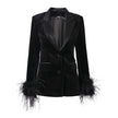 Gabriella - Luxuriöser Satin Blazer