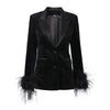 Gabriella - Luxuriöser Satin Blazer