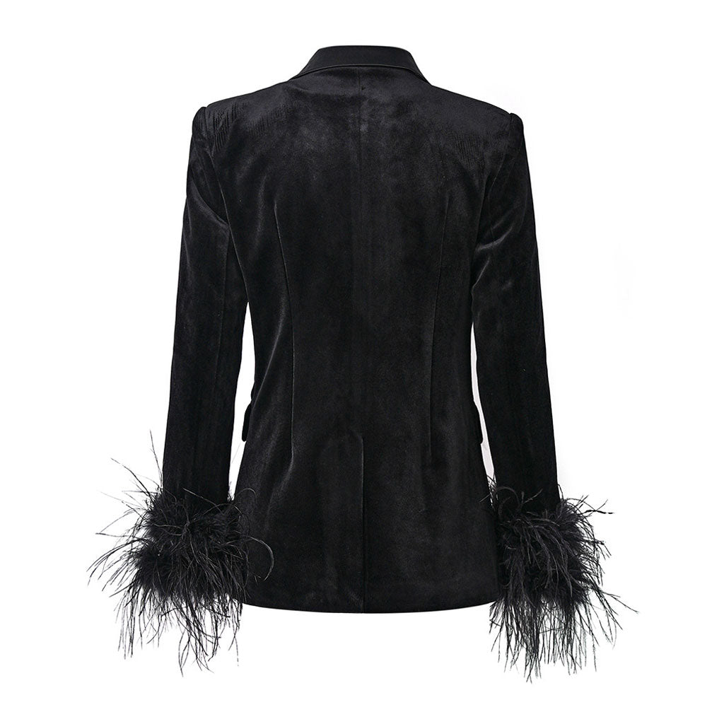 Gabriella - Luxuriöser Satin Blazer