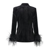 Gabriella - Luxuriöser Satin Blazer